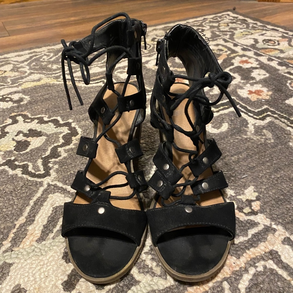Lace Up Heels
